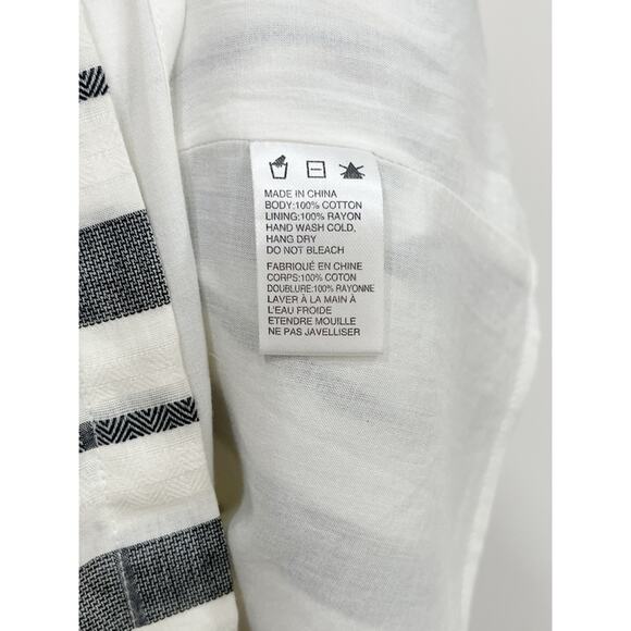 Ethereal By Paper Crane White Stripe Sundress - Picture 6 of 7